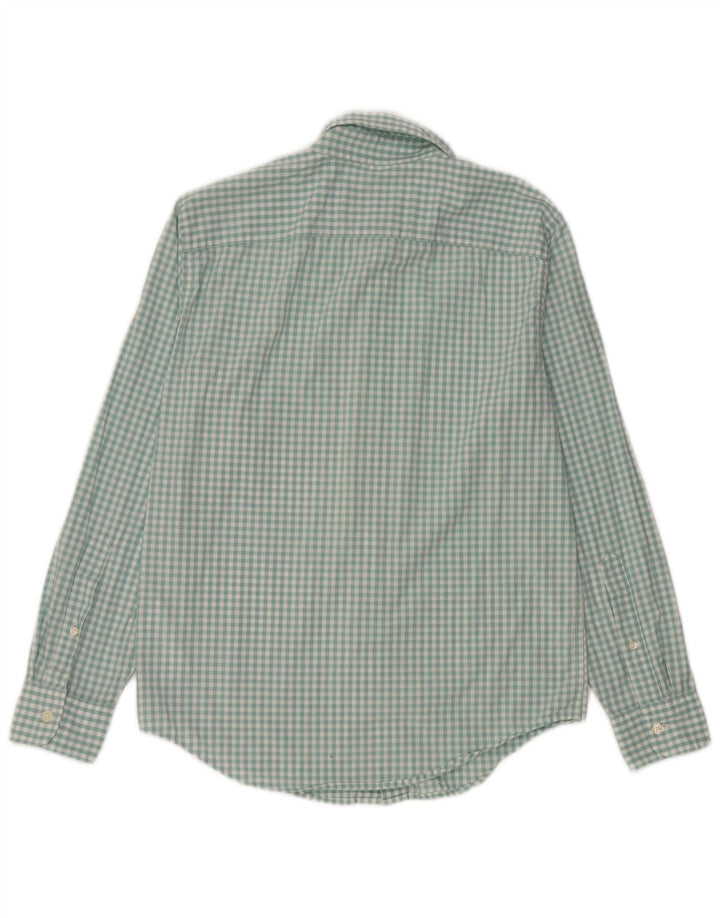 Abercrombie & Fitch Chemise homme Petit coton vichy vert
