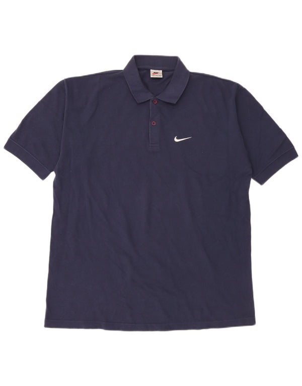 Polo Nike Homme XL Bleu Marine Coton