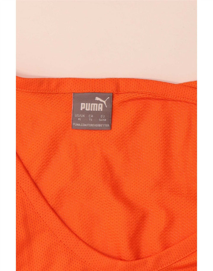 Puma Débardeur Graphic Homme XL Orange Polyester
