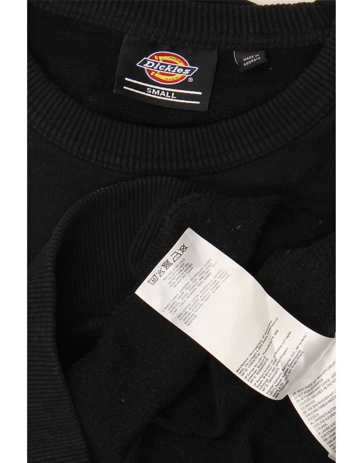 Dickies Sweat-shirt graphique pour homme en coton noir Taille S