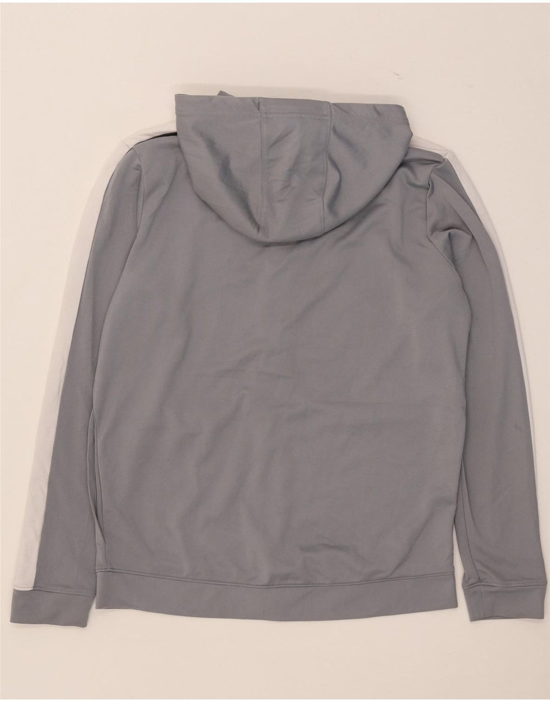 Under Armour Sweat à Capuche Zippé Homme Gris Moyen Polyester Colorblock