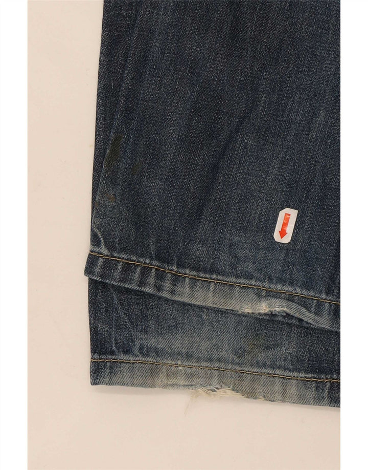 Esprit Jean Droit Femme W30 L32 Bleu Marine Coton