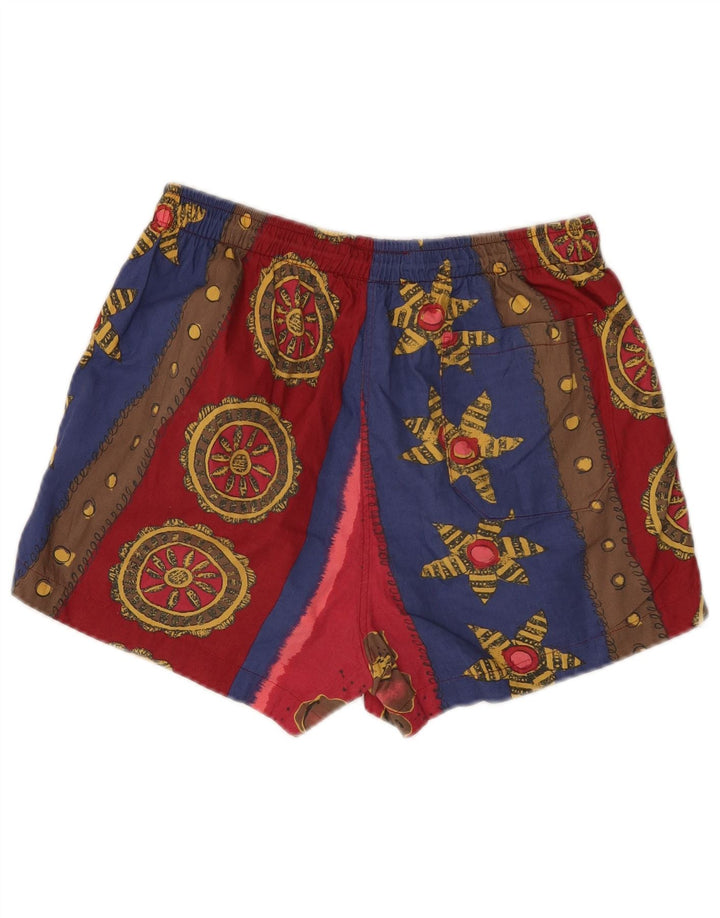 VINTAGE Short de Bain Homme Moyen Multicolore Floral