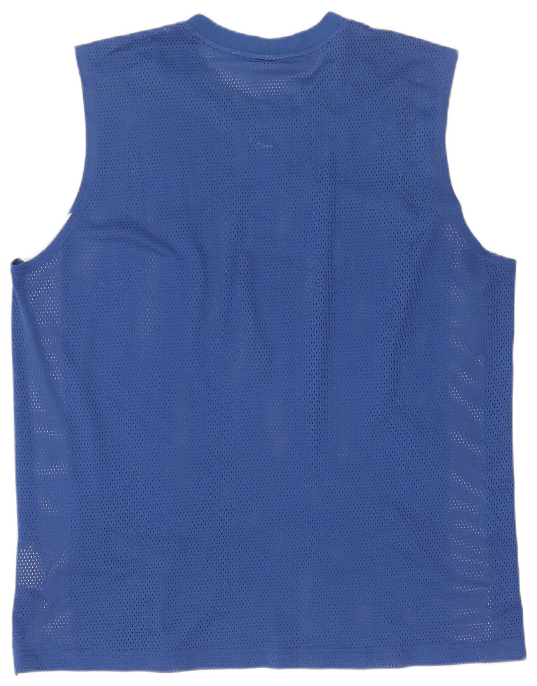 Nike Homme Débardeur Large Bleu Colorblock Polyester