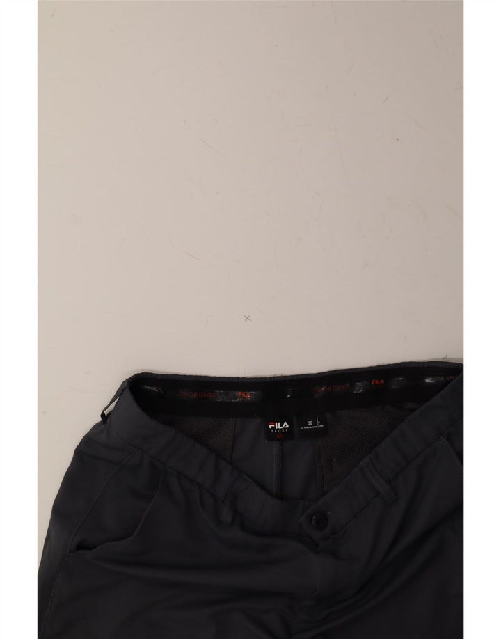 FILA Mens Chino Shorts W36 Large Grey Polyester Vintage Fila and Second-Hand Fila from Messina Hembry 