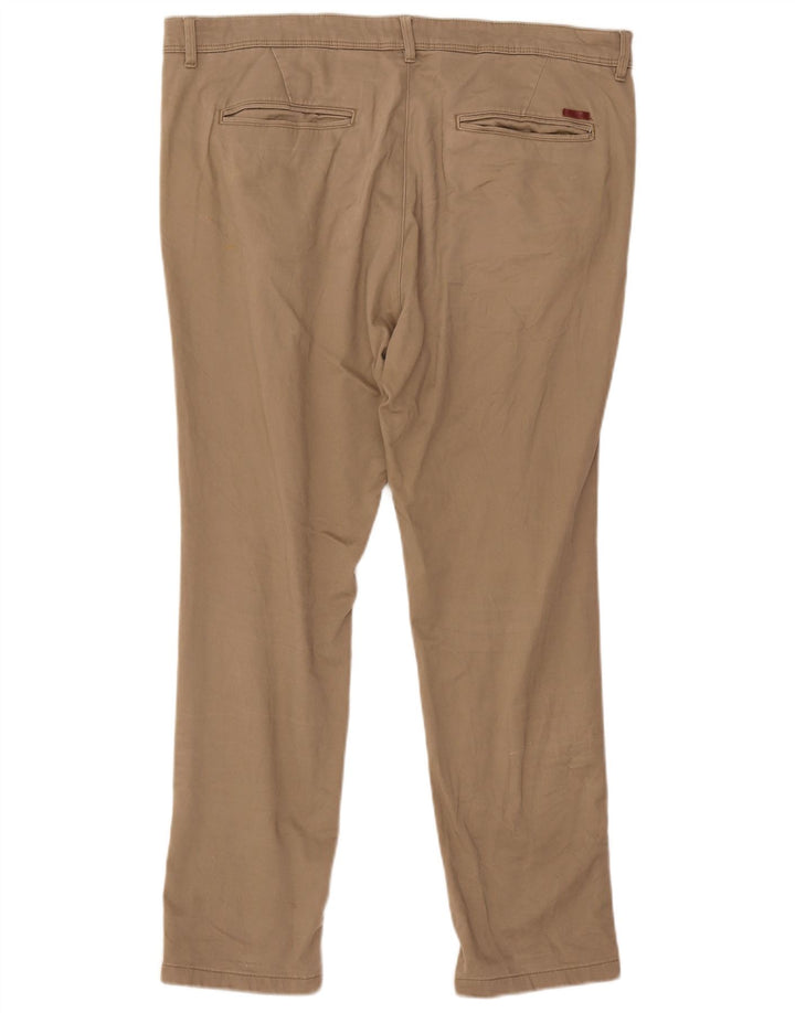 Jack & Jones Pantalon Chino Slim Homme W36 L30 Coton Beige