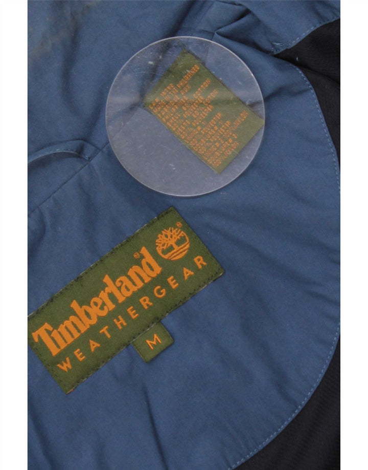 Timberland Veste de pluie pour homme UK 38 Coton bleu marine moyen