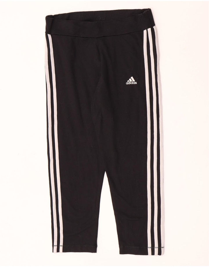 Adidas Climalite Capri Leggings pour femme UK 16 Grand Noir