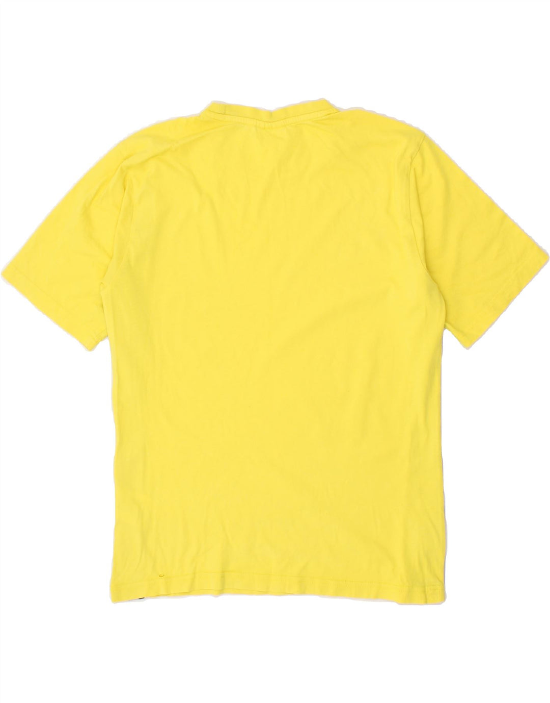 FILA Mens Graphic T-Shirt Top Small Yellow Cotton Vintage Fila and Second-Hand Fila from Messina Hembry 