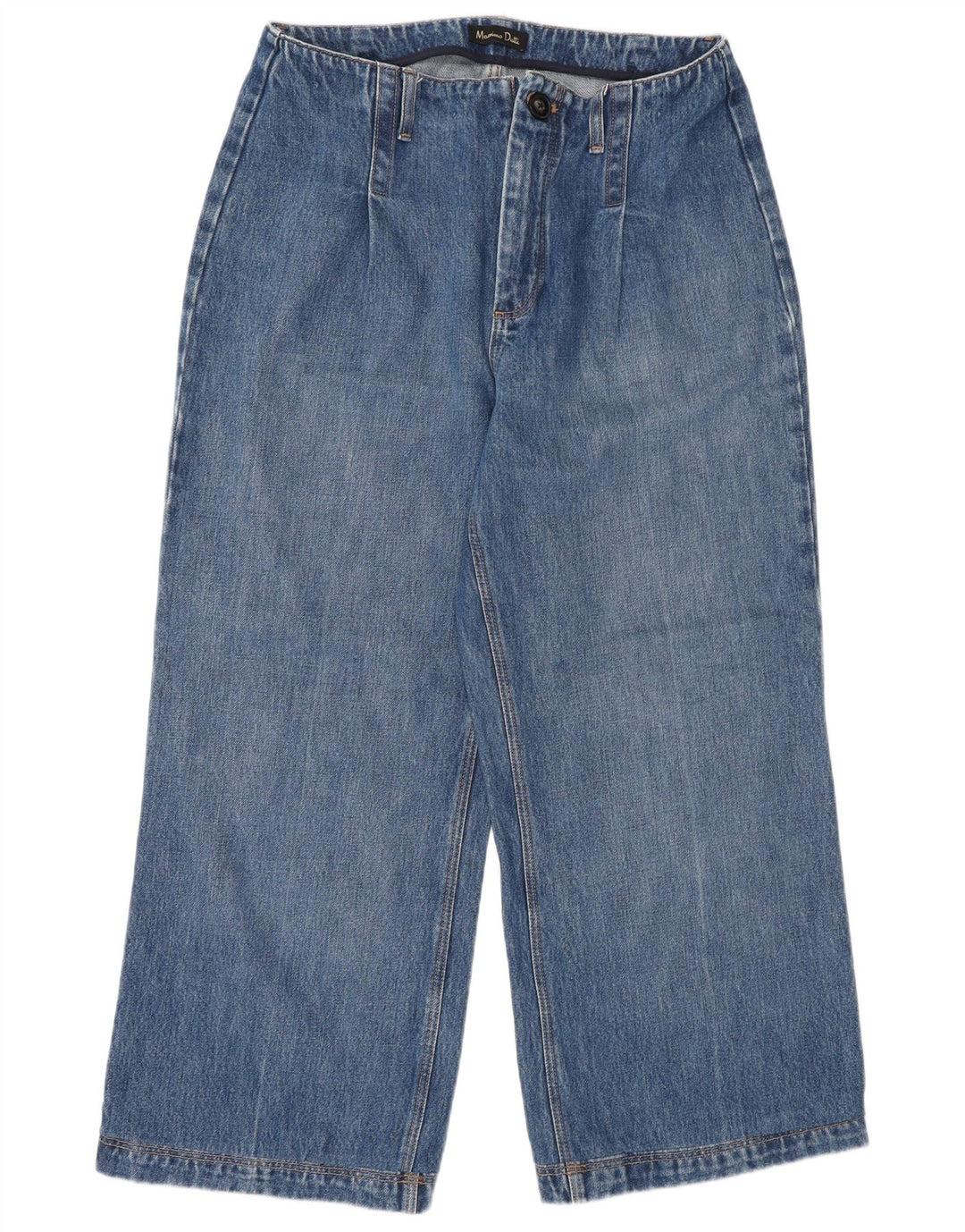 Massimo Dutti Jean large femme W30 L26 bleu