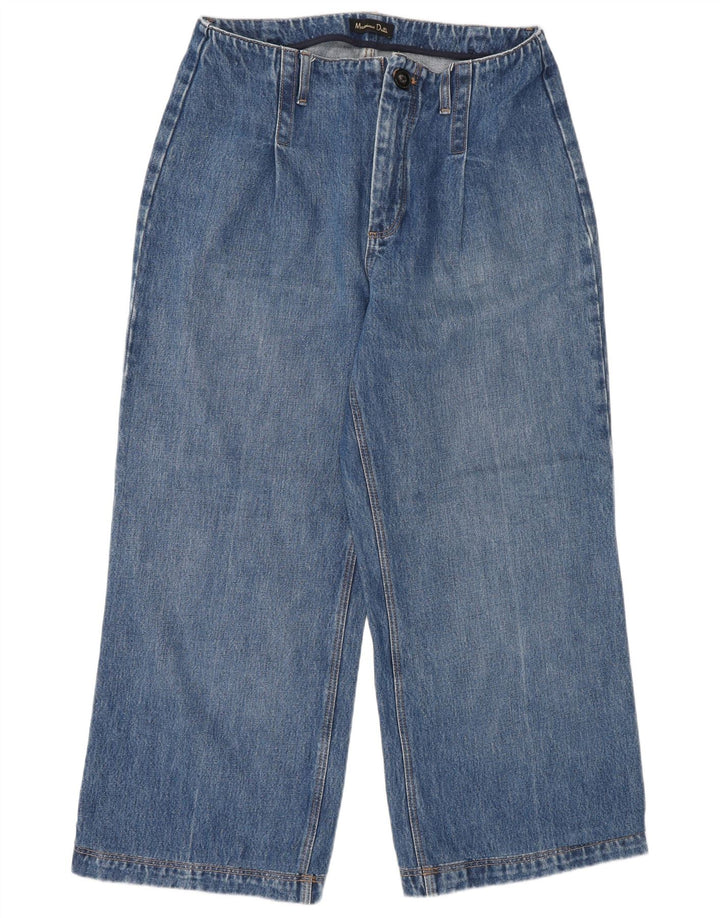 Massimo Dutti Jean large femme W30 L26 bleu