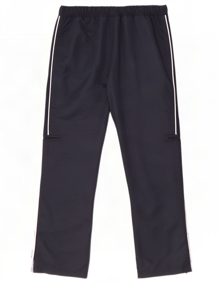 Reebok Pantalon de survêtement pour femme UK 16 Large Bleu Marine Polyester