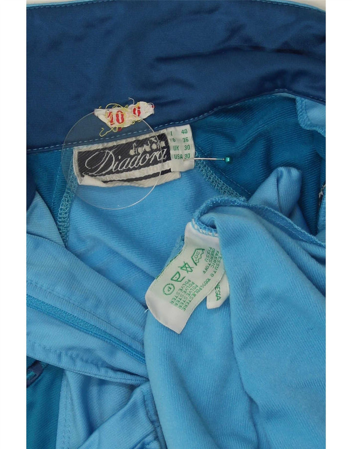 Diadora Veste de survêtement graphique pour femme IT 40 Bleu moyen Colourblock