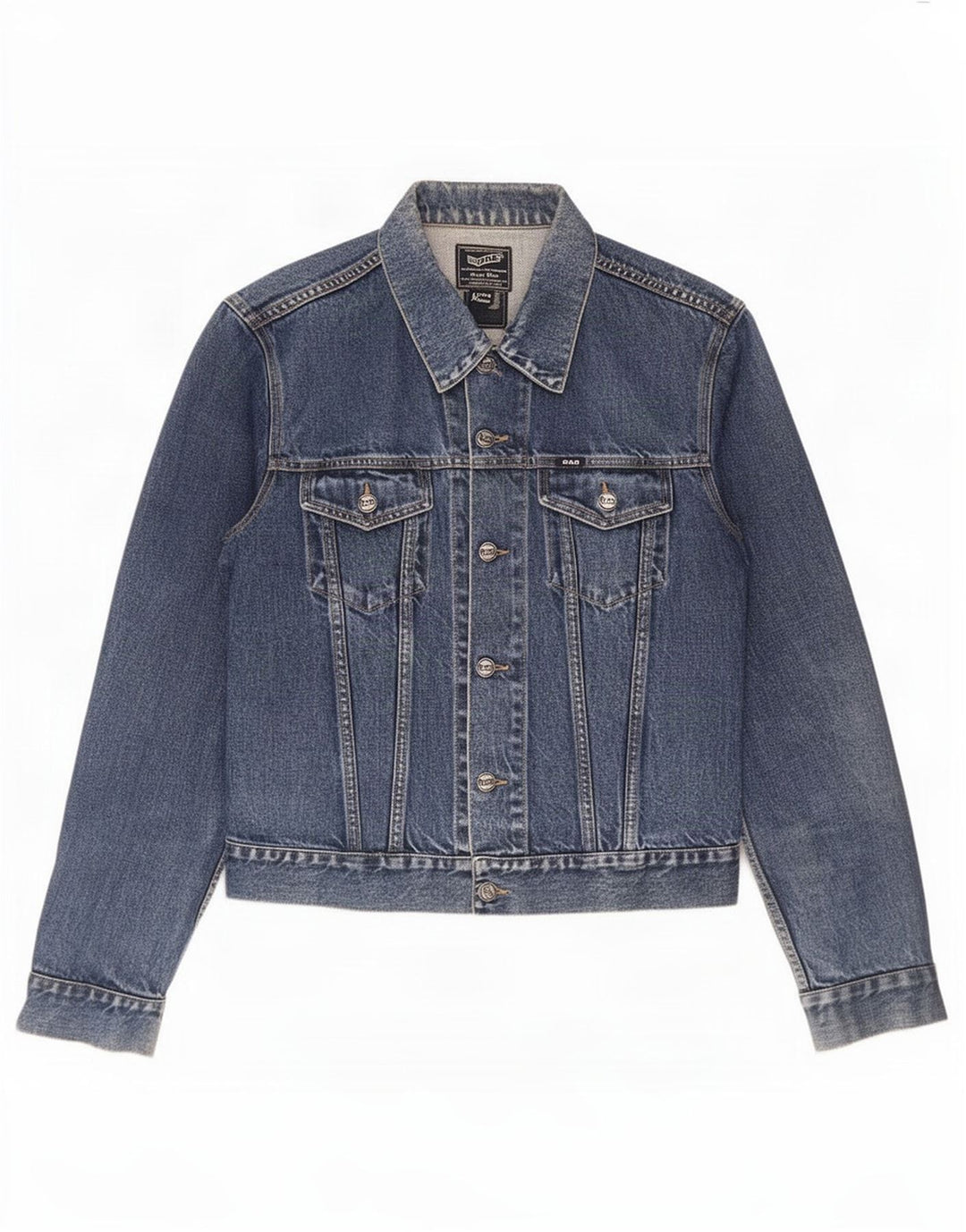 Gas Veste en jean pour homme UK 38 Bleu moyen Coton