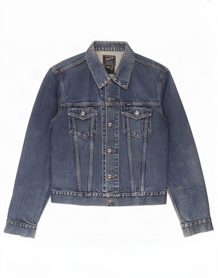 Gas Veste en jean pour homme UK 38 Bleu moyen Coton
