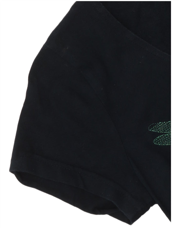 DESIGUAL Haut Tunique Asymétrique Graphique Fille 13-14 ans Bleu Marine Floral