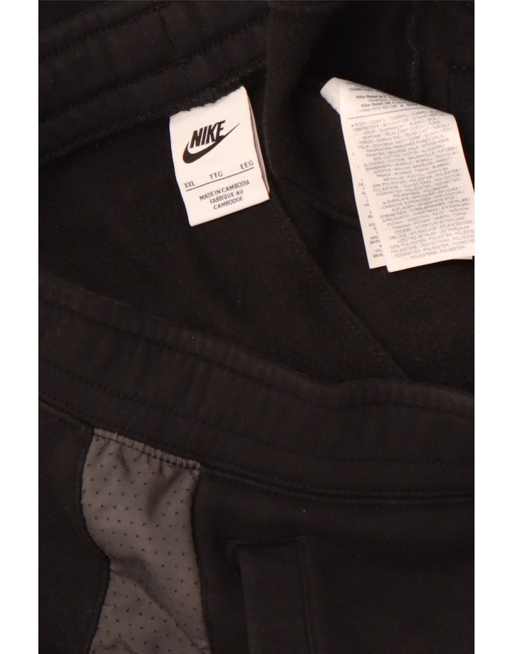 NIKE Pantalon de survêtement pour homme Joggers 2XL Noir Colourblock Coton