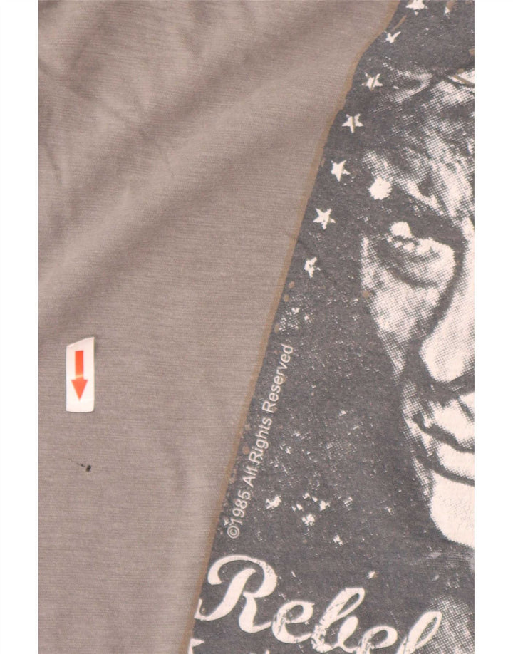 Marlboro Classics T-Shirt Graphique Homme Top XL Gris Rétro