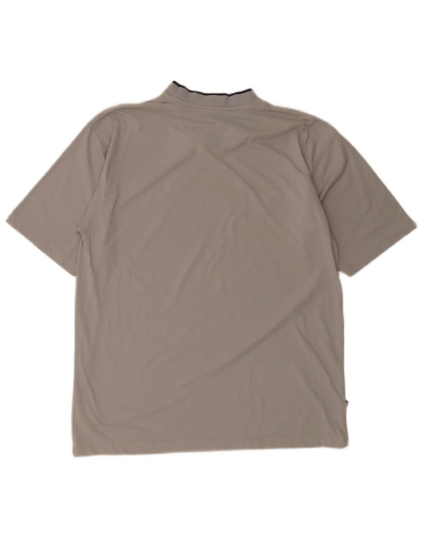 Le Coq Sportif T-Shirt Homme Haut Large Gris Polyester