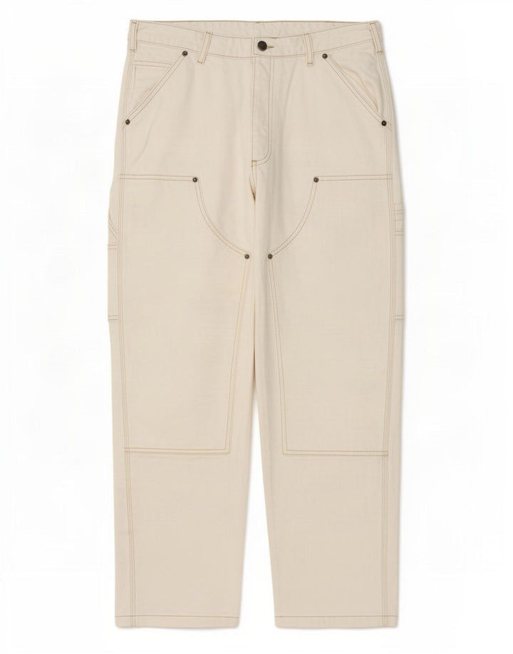 Zara Jean cargo droit pour homme EU 42 Large W32 L30 Beige