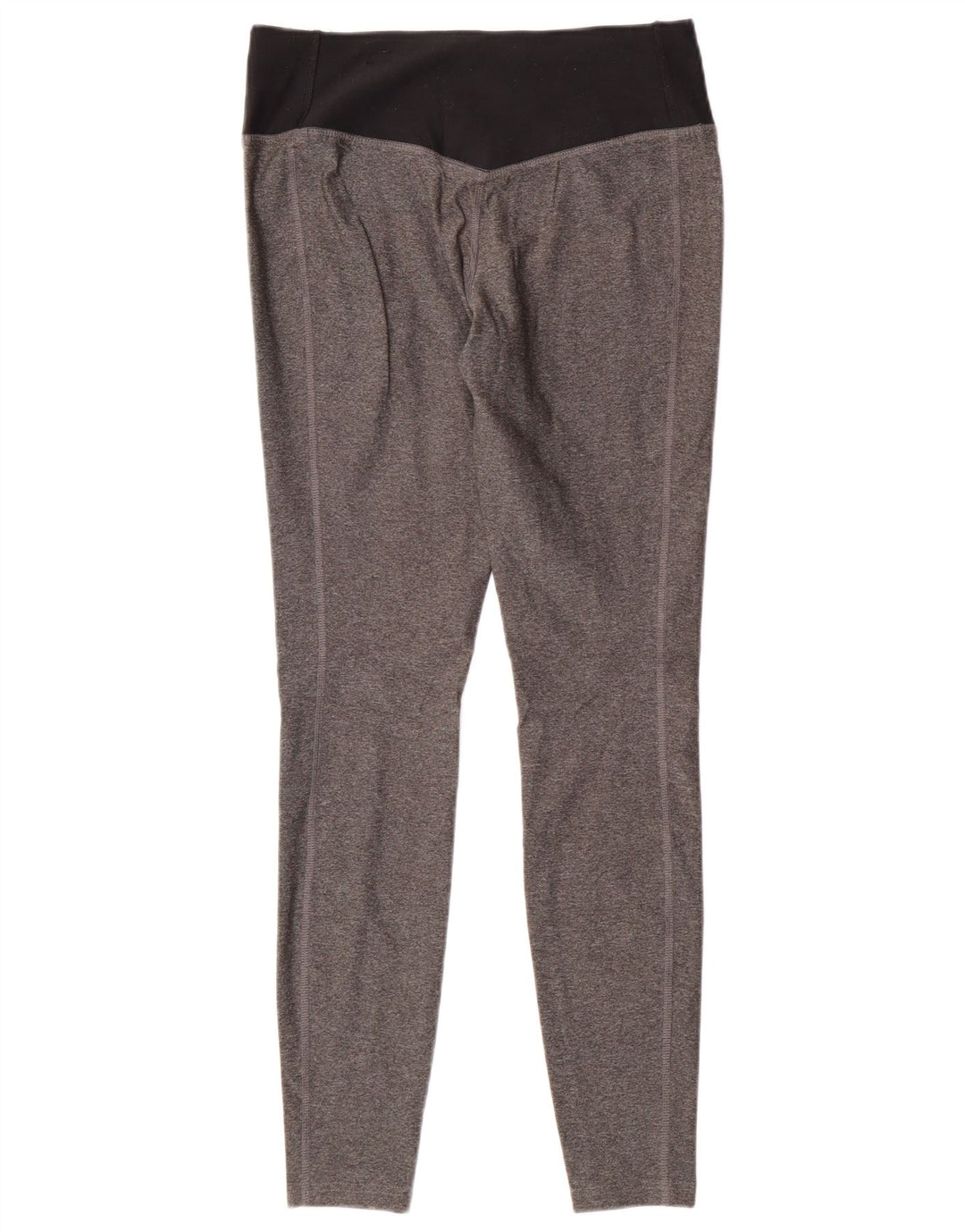 NIKE Legging Dri Fit pour femme UK 12 Polyester color block gris moyen