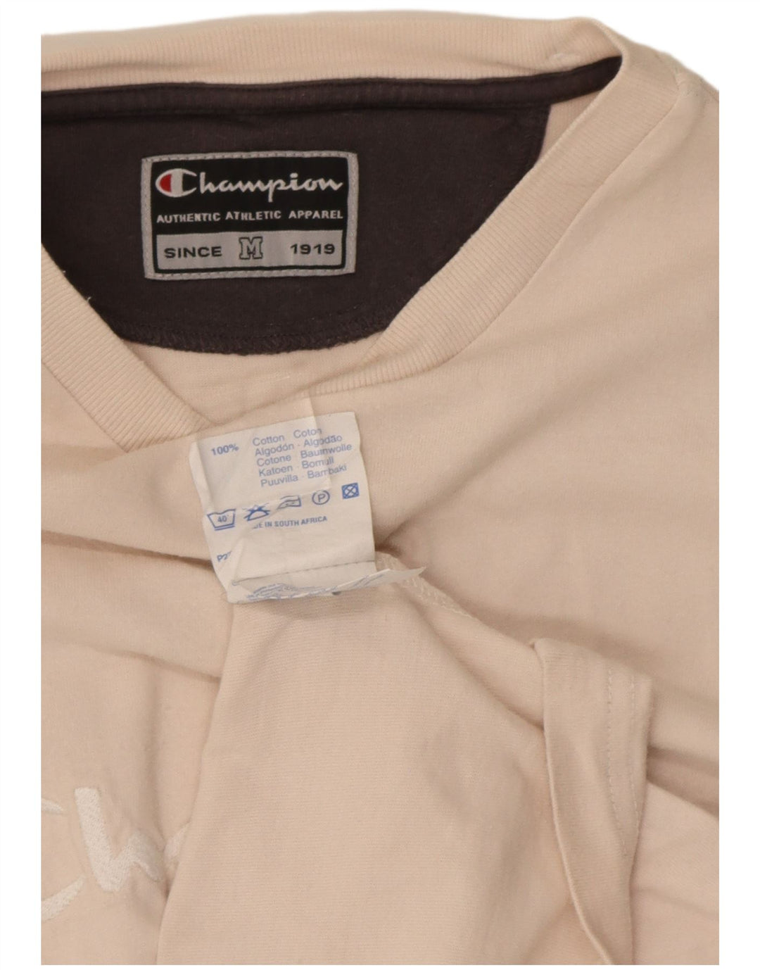 Columbia T-Shirt Graphique à Manches Courtes Regular Fit Homme Blanc cassé