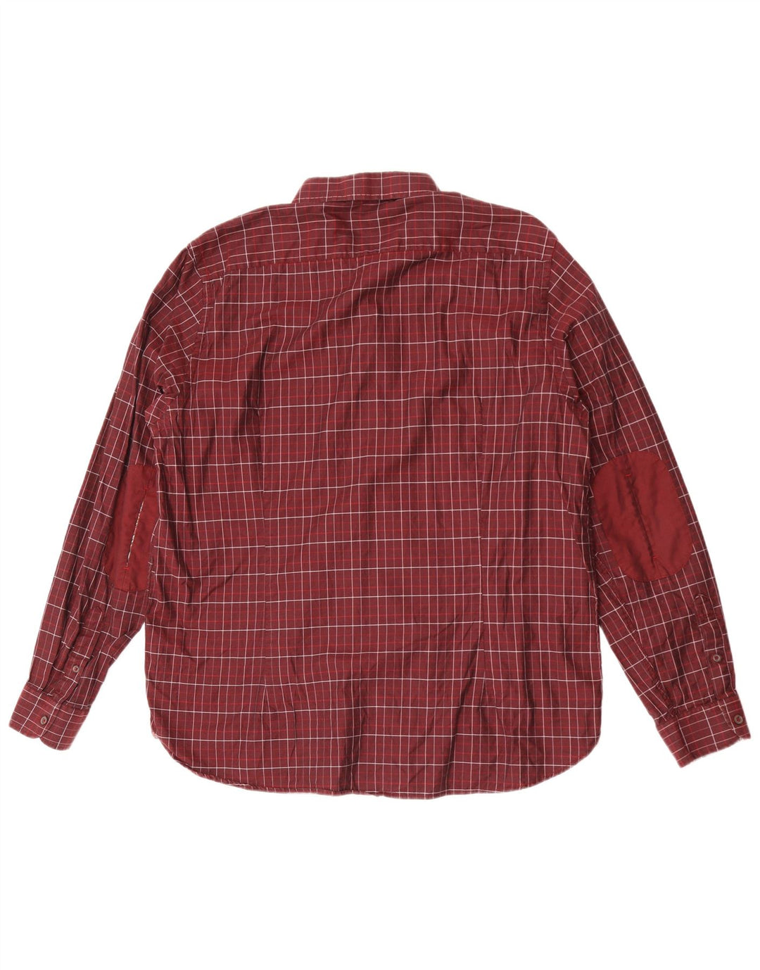 Ted Baker Chemise Homme Taille 7 3XL Marron Check Coton
