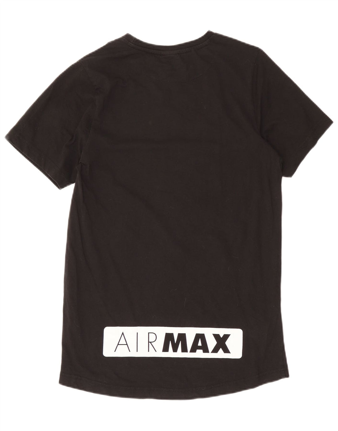 Nike Hommes Air Max Graphic T-Shirt Top Noir Moyen Coton
