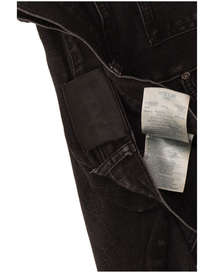 Lee Daren Regular Jean droit W32 L30 en coton noir pour homme