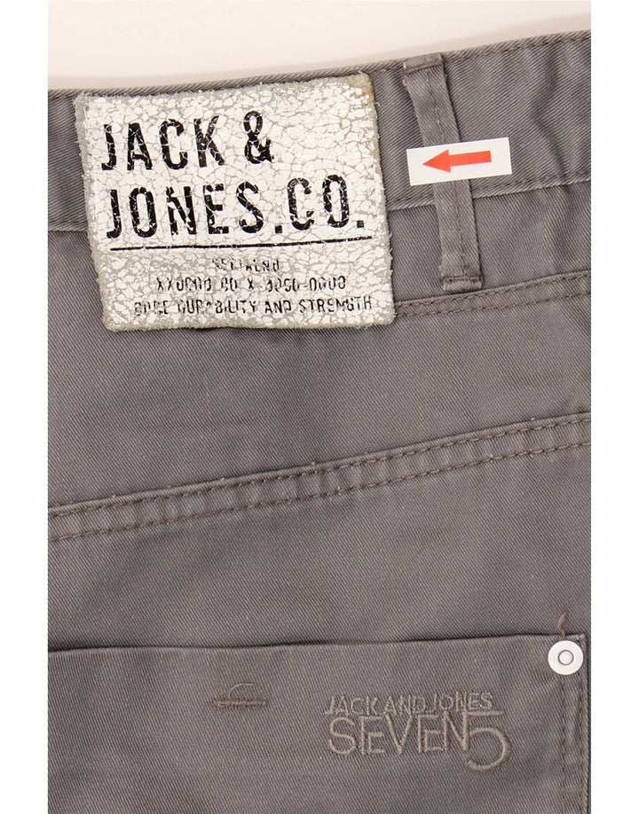Jack & Jones Short Casual W32 Homme Gris Moyen