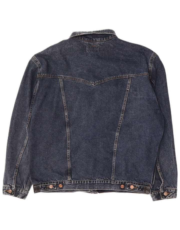 WRANGLER Veste en Jean Homme UK 44 2XL Bleu Coton