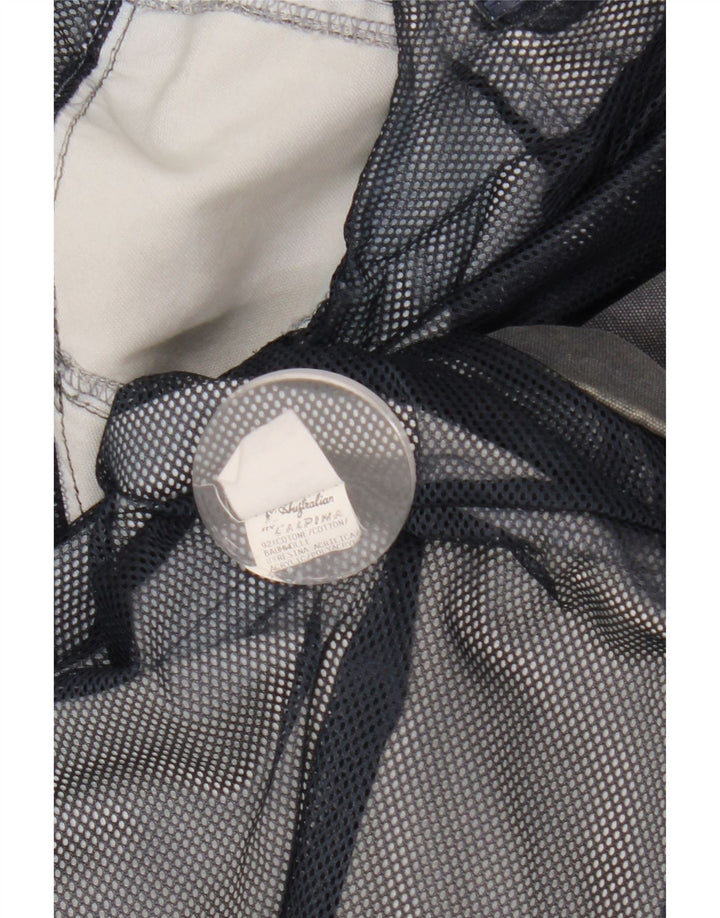 AUSTRALIAN L'ALPINA Veste Militaire Homme IT 50 Large Bleu Marine Coton