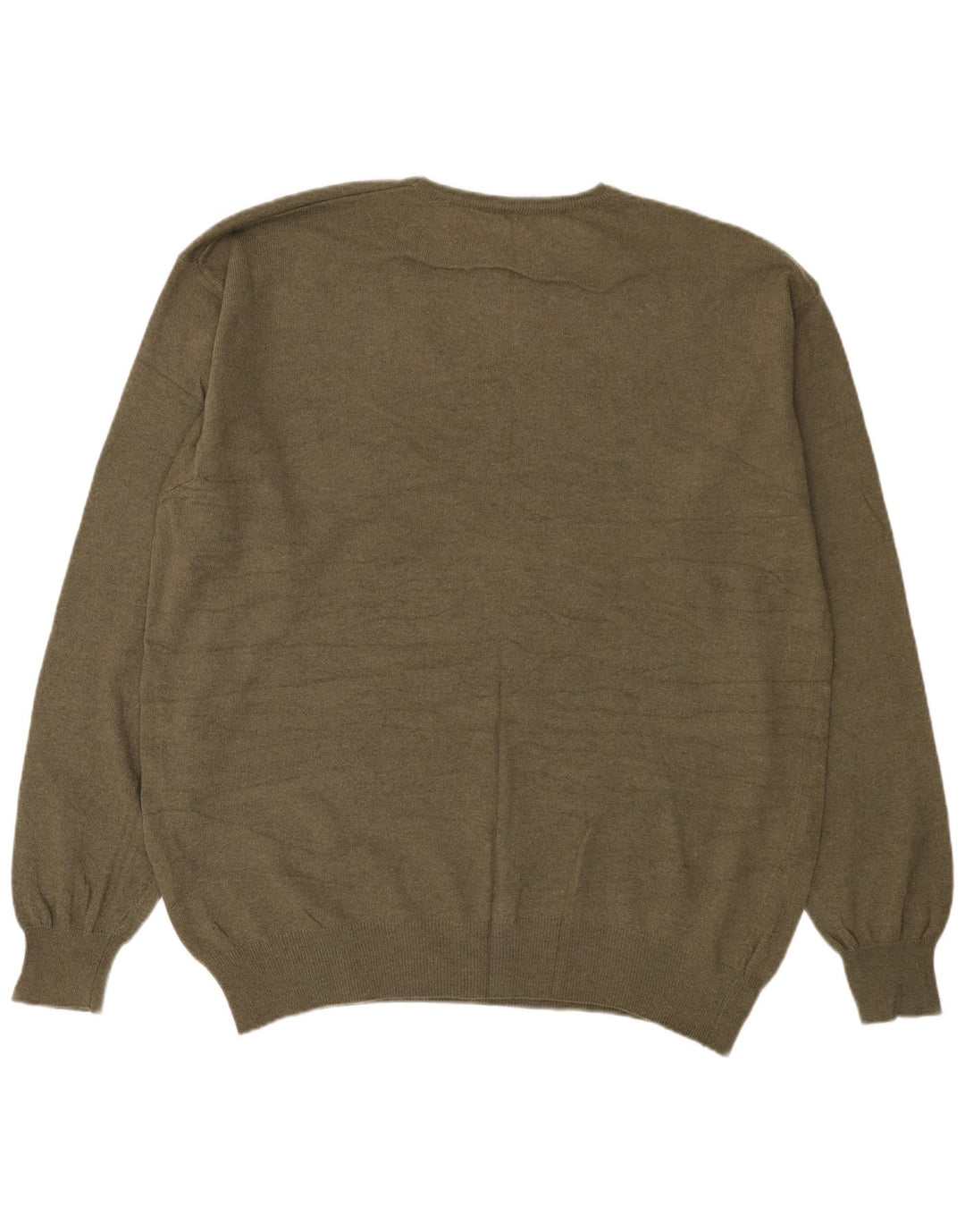 Kappa Pull à col rond pour homme 3XL Kaki Laine
