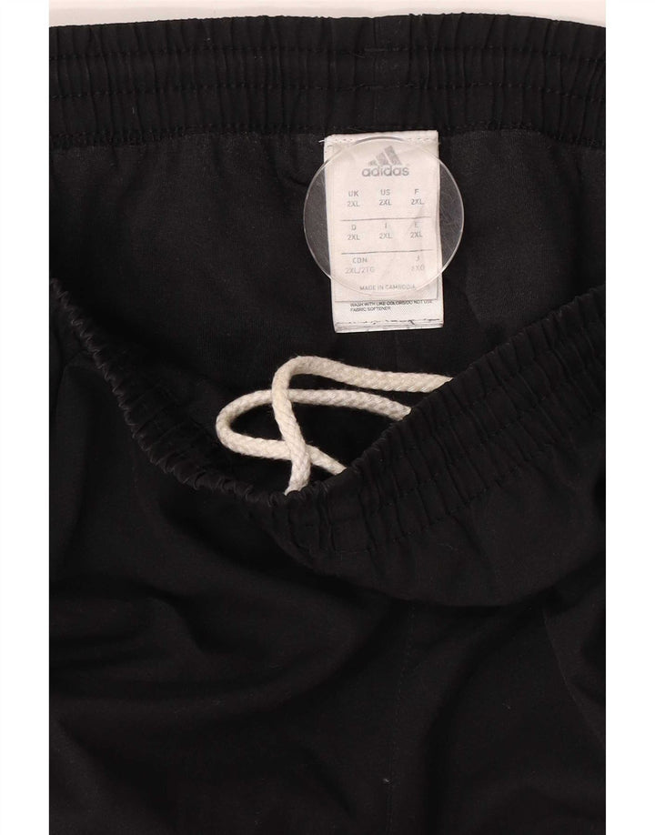 Adidas Pantalon de survêtement pour homme Joggers 2XL Noir Polyester