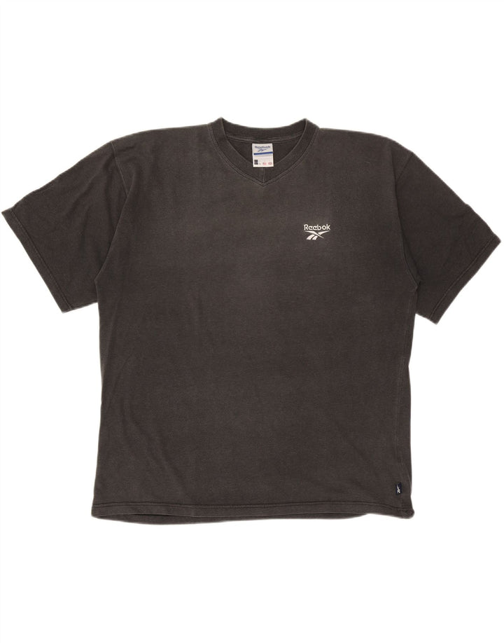 Reebok T-Shirt Homme Grand Gris Coton