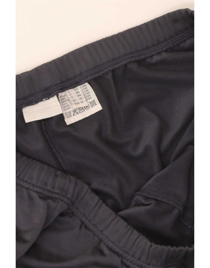 Diadora Pantalon de survêtement pour femme UK 18 XL Gris Polyester