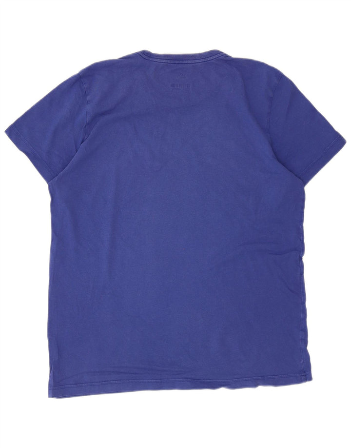 Adidas T-Shirt Graphique Homme Bleu Moyen