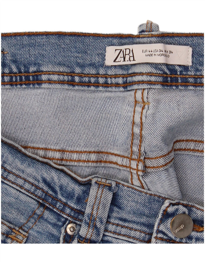 Zara Jean slim pour homme EU 44 Large W34 L30 Bleu