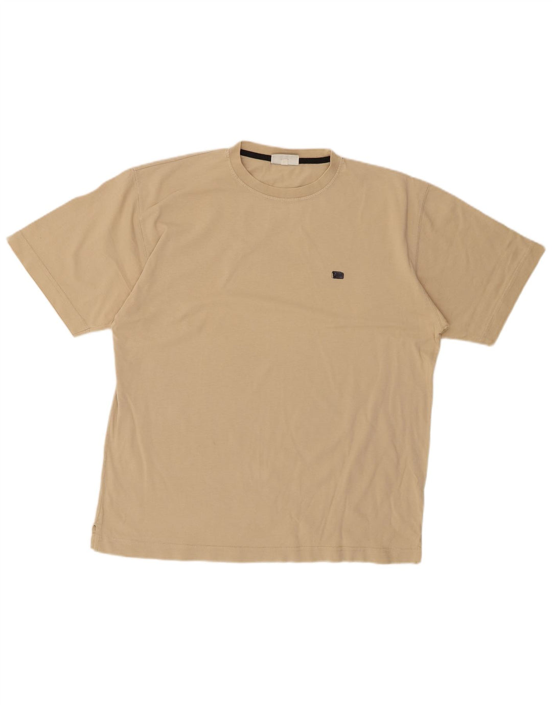 ASICS T-Shirt Homme Top XL Coton Beige