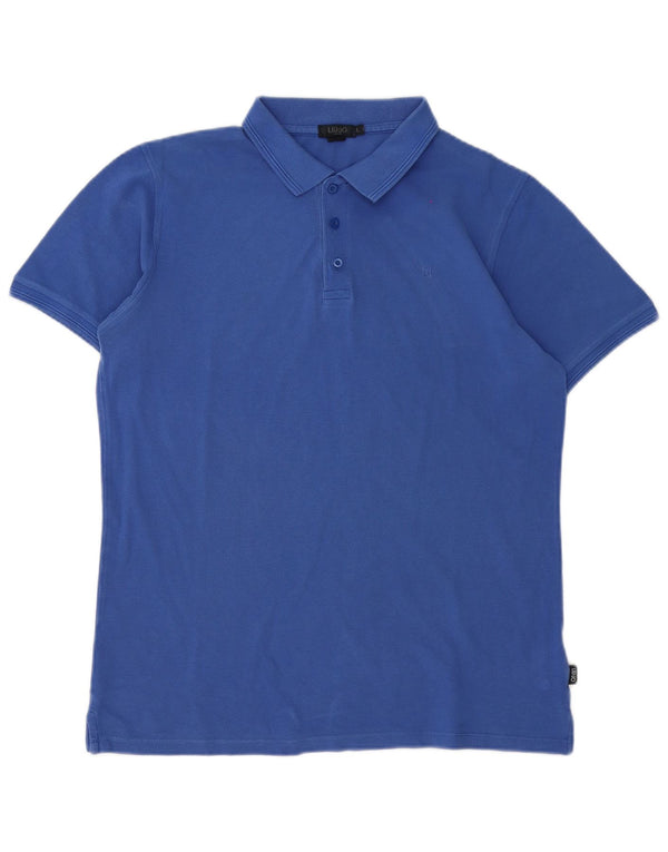 Liu Jo Polo Homme Grand Bleu Coton