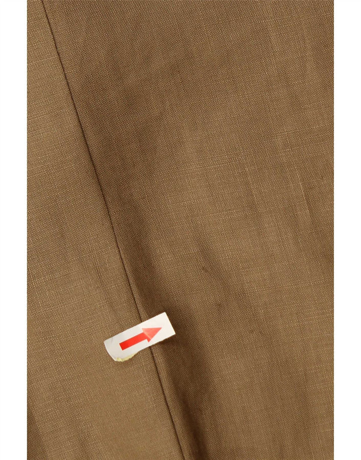 vintage Homme 3 Bouton Blazer Veste UK 38 Beige Moyen