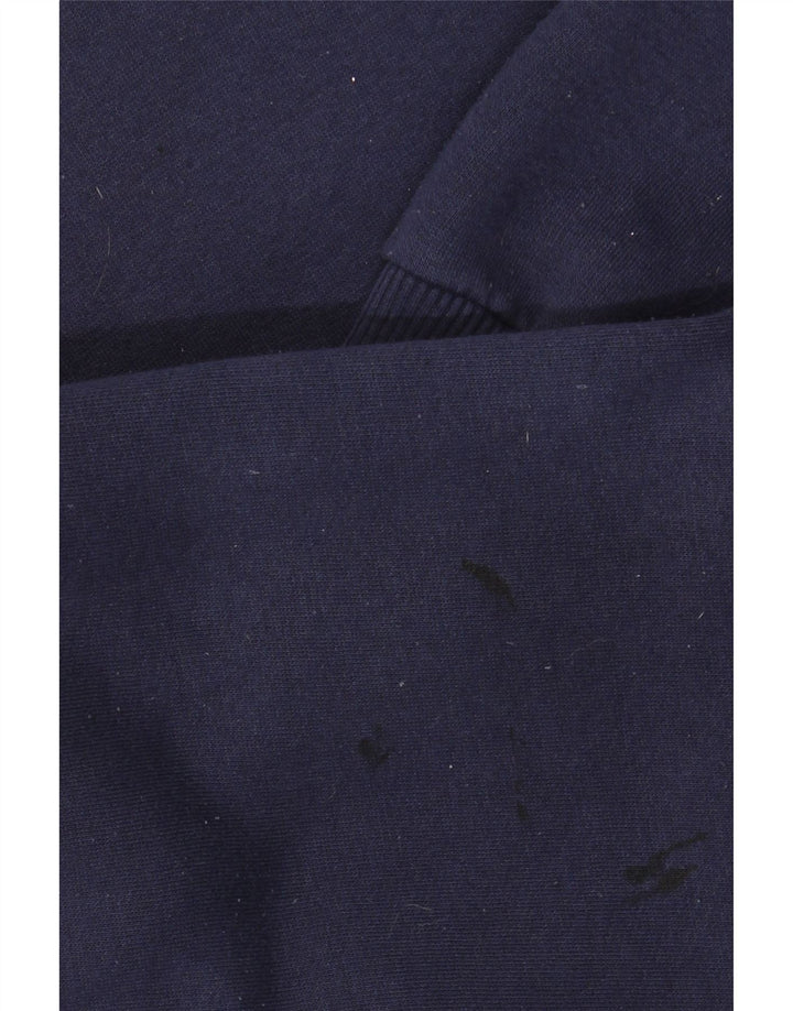 UMBRO Sweat-shirt graphique pour femme UK 14 Bleu marine moyen Polyester