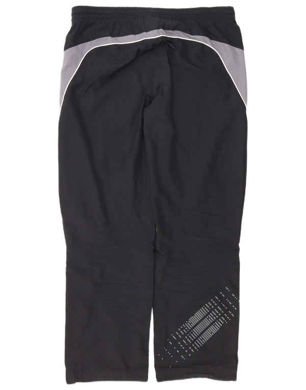 ADIDAS Pantalon de survêtement pour hommes Large Noir Colorblock Polyester