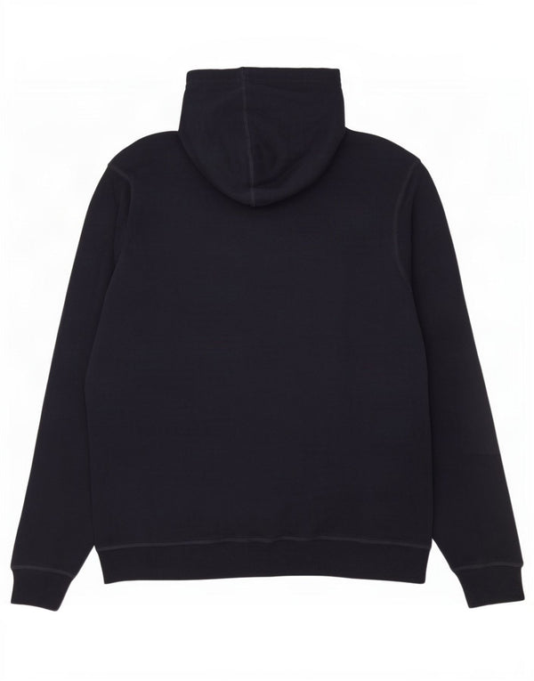 Tommy Hilfiger Pull à capuche zippé graphique pour hommes, grand bleu marine