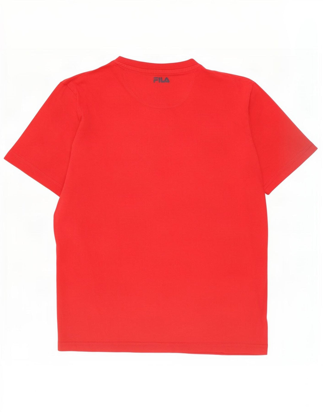 Fila T-Shirt Graphique Homme Rouge Moyen Coton