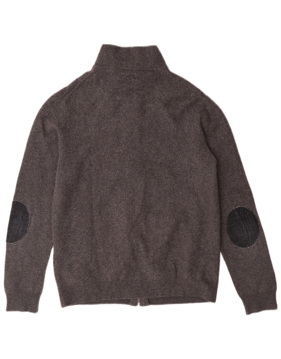 GANT Pull Cardigan Garçon 13-14 Ans XL Gris Laine d'Agneau