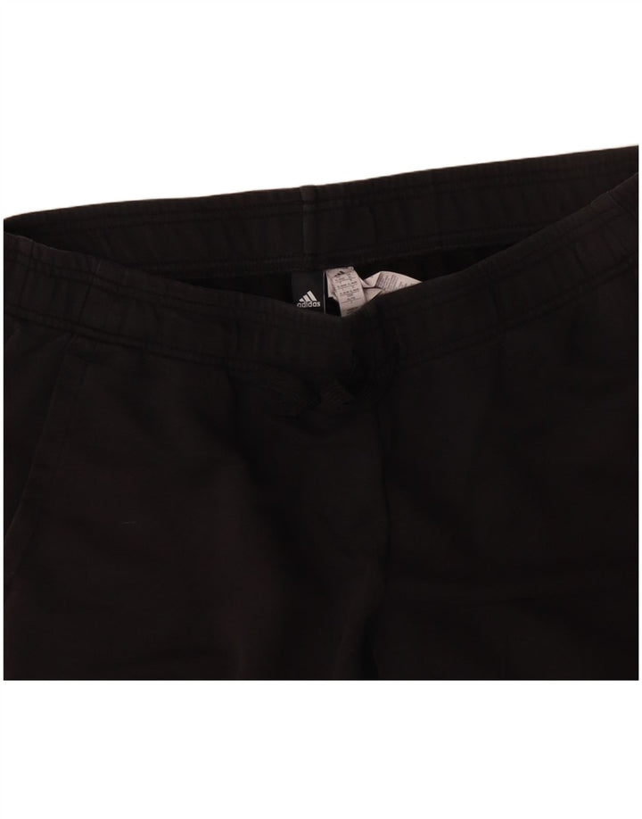 ADIDAS Pantalon de survêtement graphique pour femme Joggers UK 20/22 XL Noir Coton