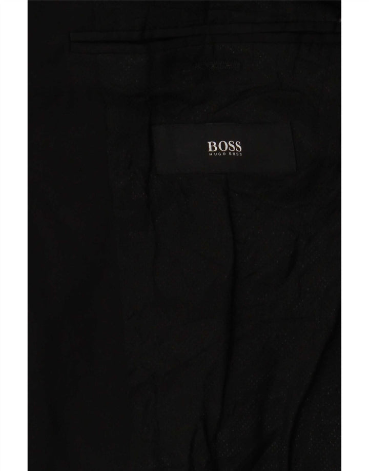 Hugo Boss Veste blazer à 2 boutons pour homme UK 38 Noir moyen