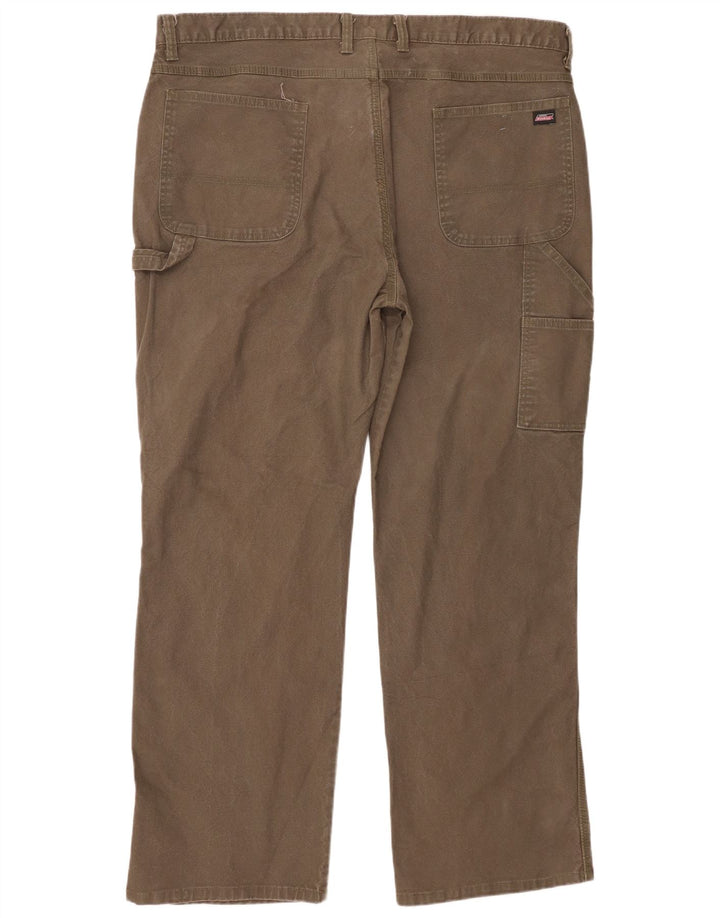 Dickies Pantalon Cargo Droit Homme W42 L32 Kaki Coton