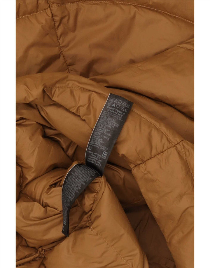 Marks & Spencer Manteau rembourré à capuche pour femme UK 8 Small Marron